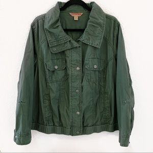 army green jacket
